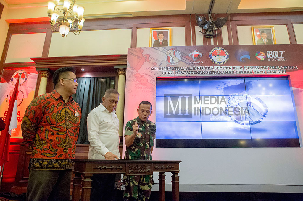 Menhan Luncurkan Portal Bela Negara