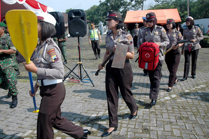 Apel Gabungan Kesiapsiagaan Hadapi Bencana