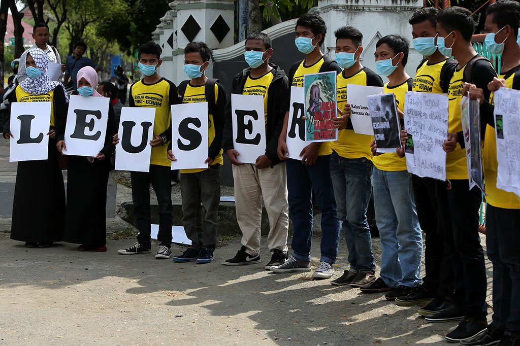 Pro Geram Gelar Aksi Diam Penyelamatan Kawasan Ekosistem Leuser