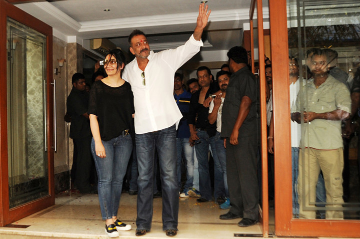 Sanjay Dutt Akhirnya Bebas dari Penjara