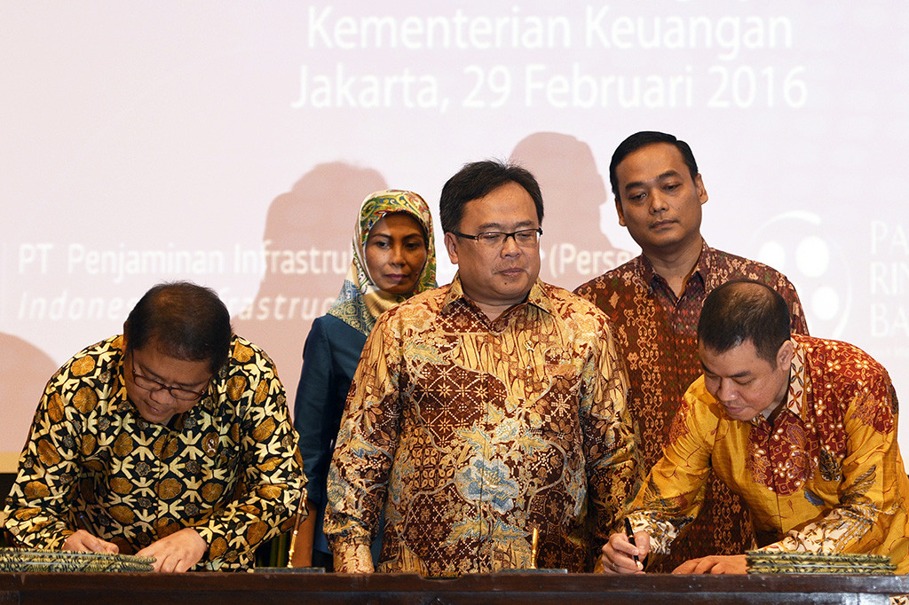 Menkominfo Tandatangani Perjanjian Palapa Ring Barat