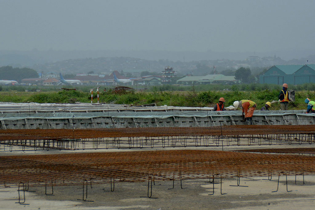 Proyek Pembangunan Bandara Ahmad Yani Baru Mencapai 10%