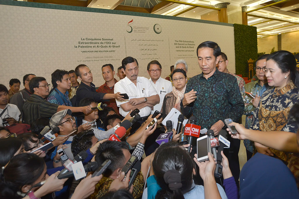 Jokowi Tinjau Persiapan KTT OKI