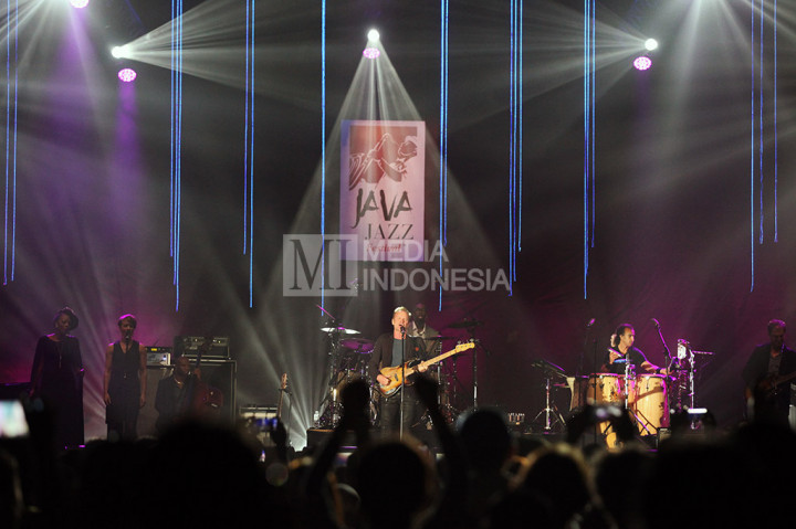 Sting Berduet dengan Chris Botti di Java Jazz 2016