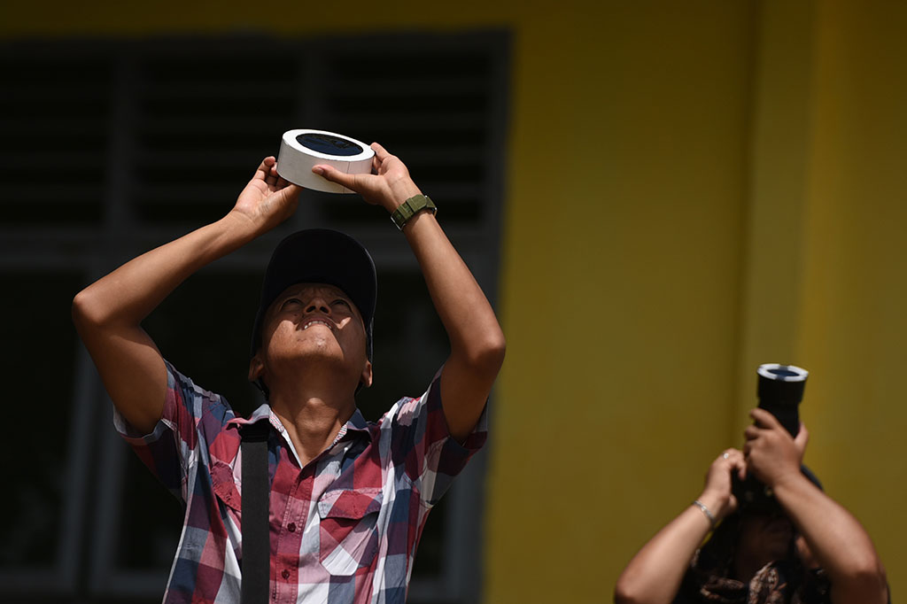 Persiapan Komunitas Langit Selatan Jelang Gerhana Matahari Total