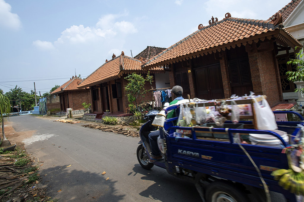 Ratusan Rumah di Trowulan Ini Menyerupai Bangunan Majapahit