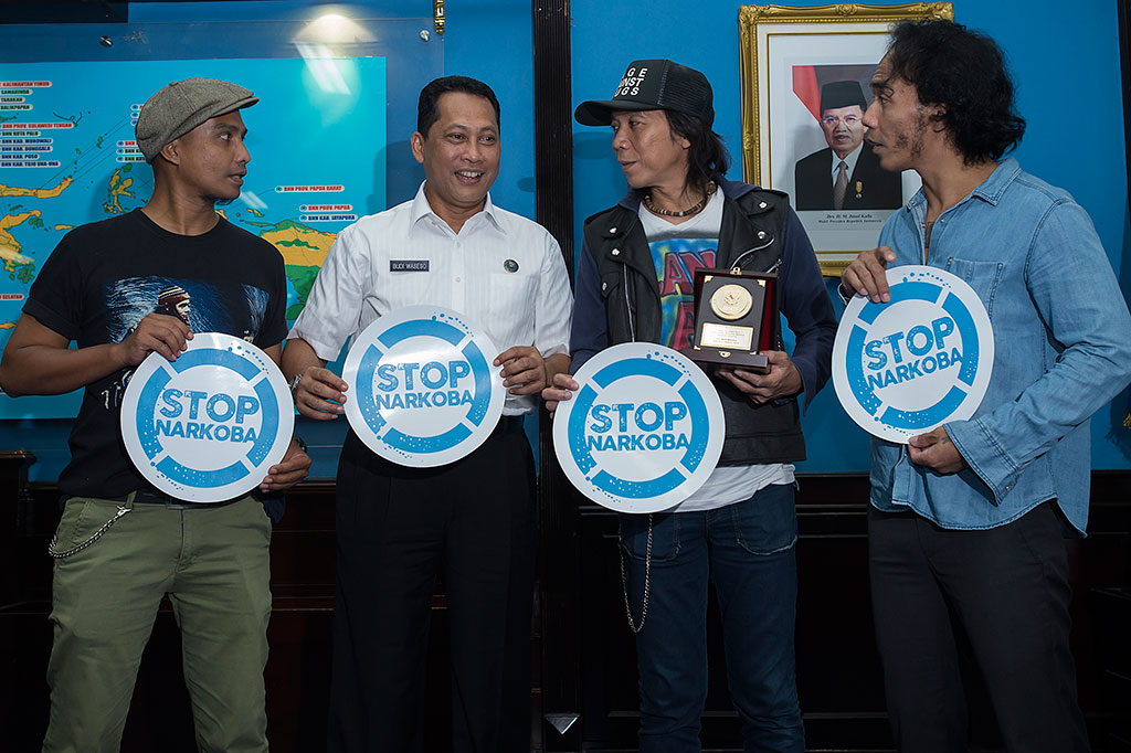 Berantas Narkoba, BNN Gandeng Slank