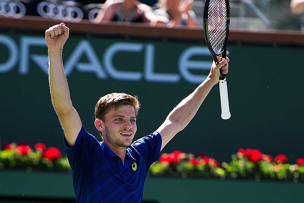David Goffin Melenggang ke Semifinal Indian Wells