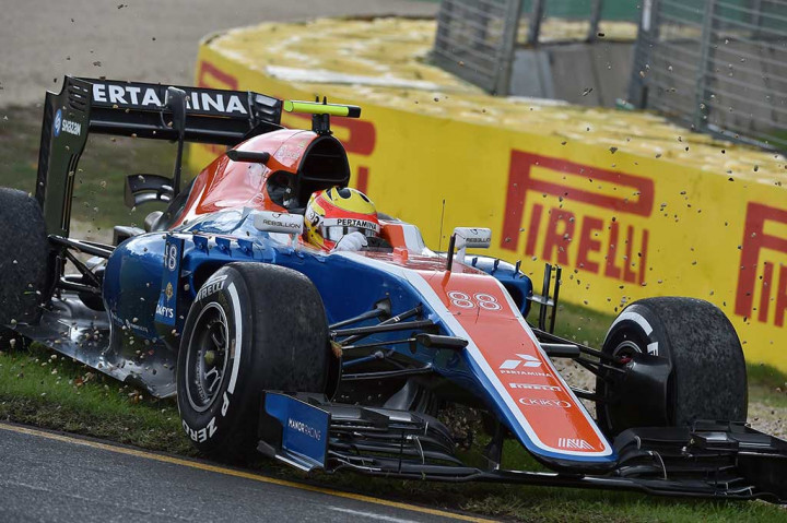 Rio Haryanto Jalani Sesi Latihan Pertama di Melbourne