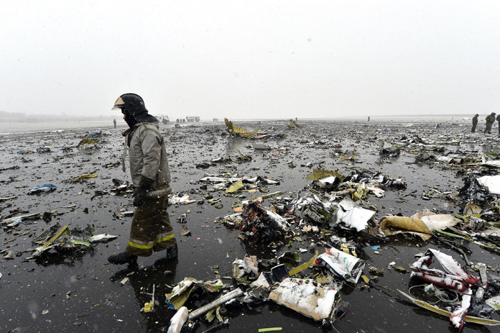 62 Penumpang Tewas dalam Kecelakaan Pesawat Flydubai