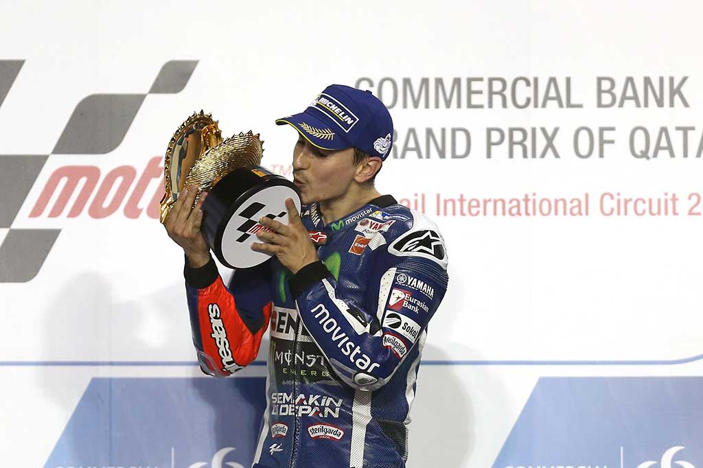 Lorenzo Juara MotoGP Qatar