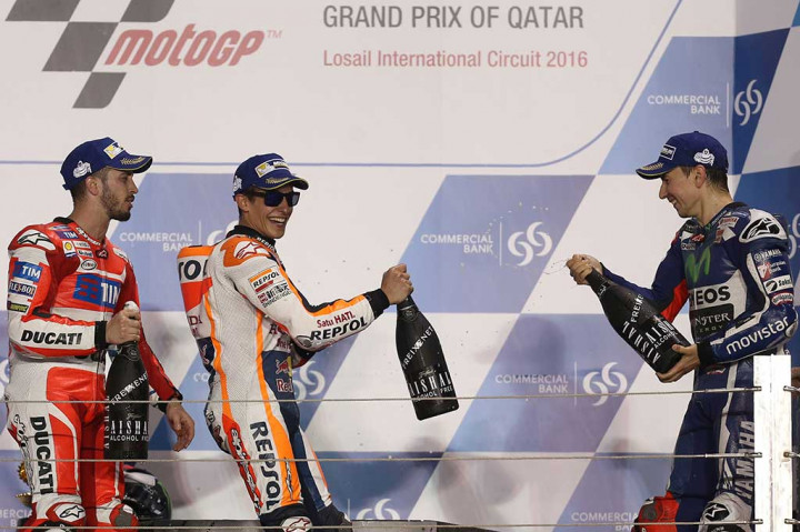 Lorenzo Juara MotoGP Qatar