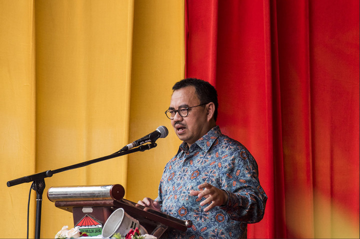 Sudirman Said Tinjau Pembangunan Jaringan Gas di Prabumulih