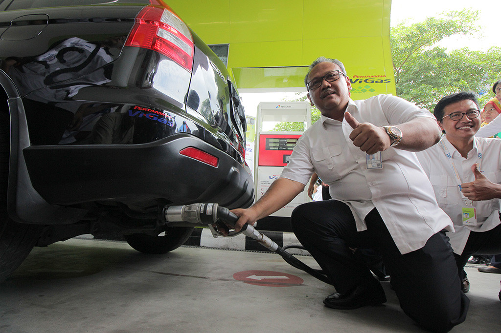 Pertamina Luncurkan SPB-Vigas Baru di Surabaya