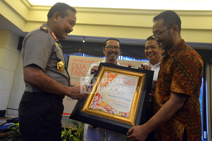 Kapolri Jenderal Badrodin Haiti Resmikan Pameran Lukisan 'Dua Tanda'