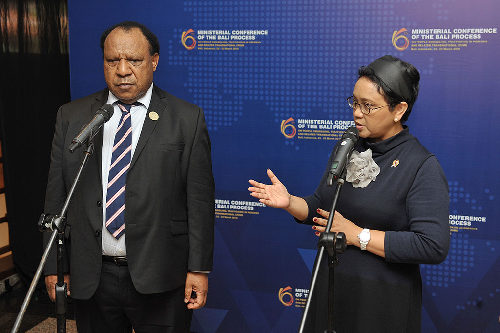 Menlu RI-PNG Bahas Pembangunan Daerah Perbatasan