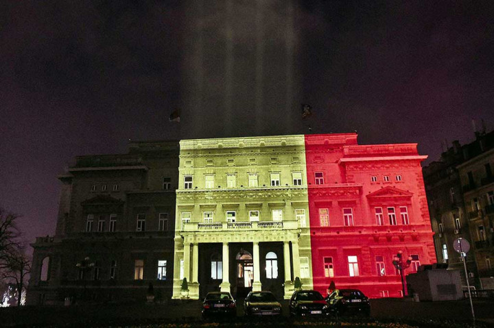 Gedung Dewan Kota di Belgrade, Serbia