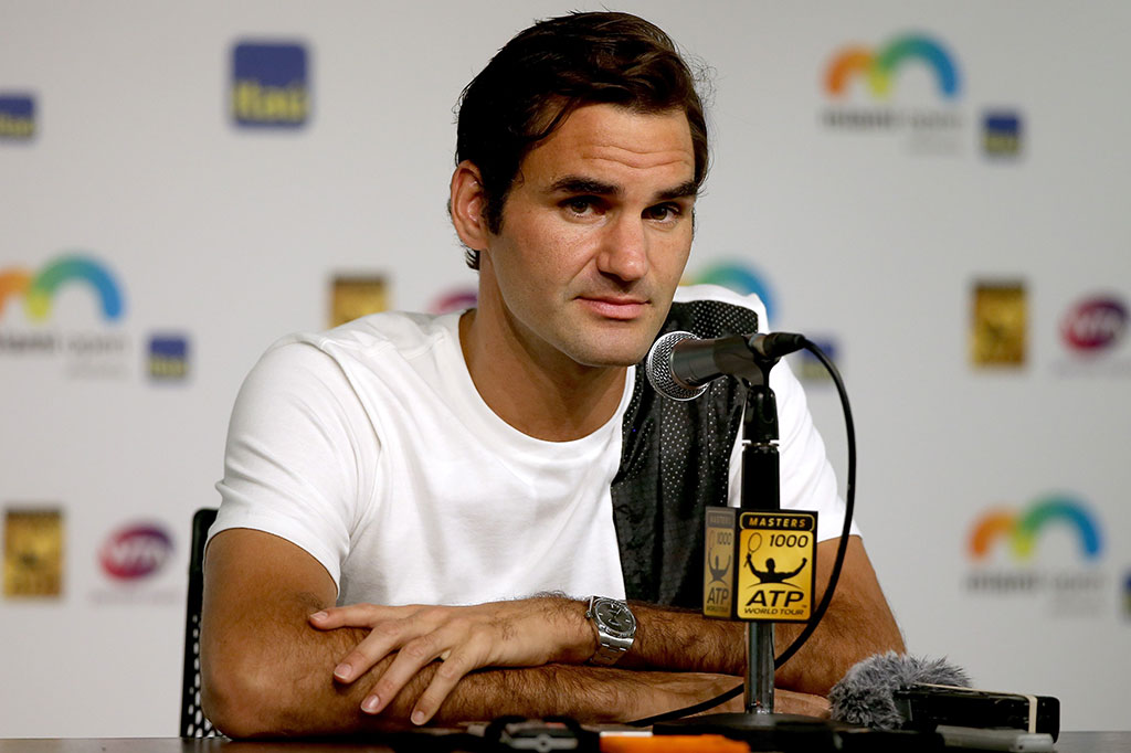 Federer Mundur dari Miami Terbuka Karena Virus