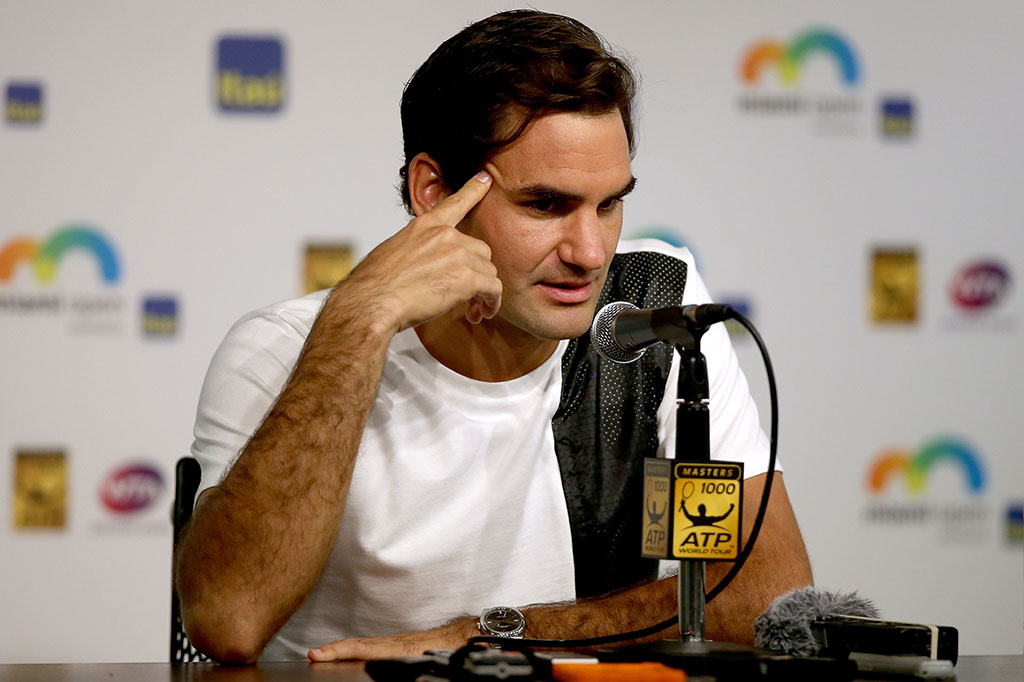 Federer Mundur dari Miami Terbuka Karena Virus