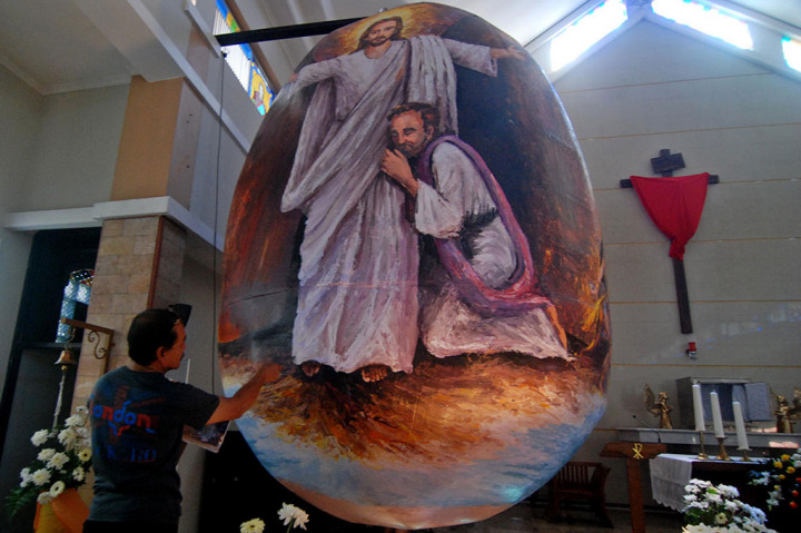 Telur Paskah Terbesar di Indonesia