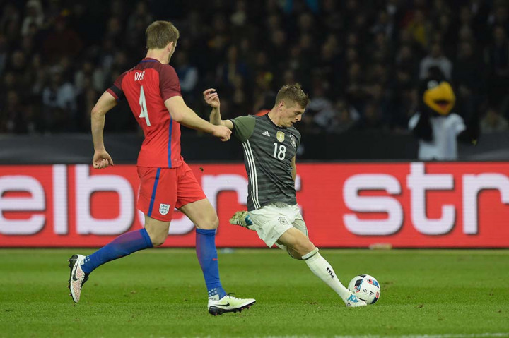 Jerman membuka skor lewat Toni Kroos menit ke-43.