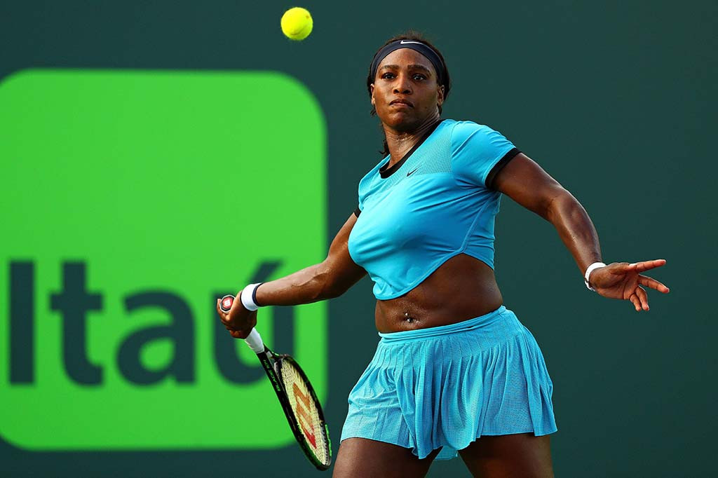 Tundukkan Zarina, Serena Maju ke Babak Keempat Miami Terbuka