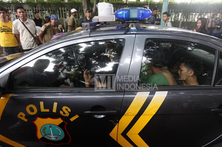 Palak Pengunjung CFD, Enam Pemuda Ditangkap Polisi