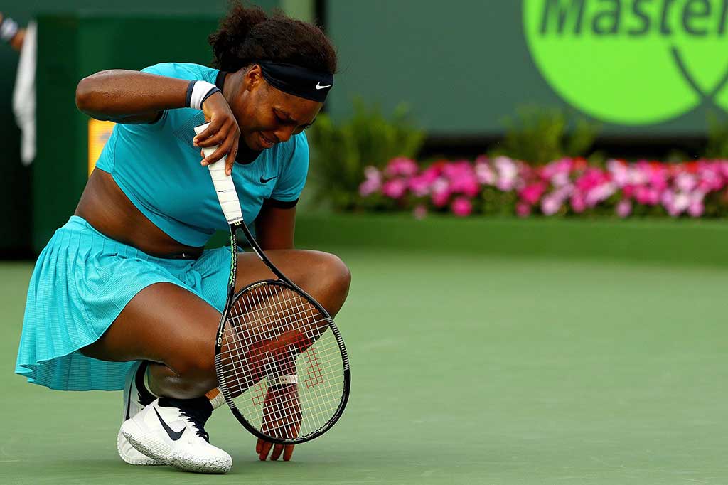 Serena Williams Terhenti di Babak 16 Besar Miami Terbuka