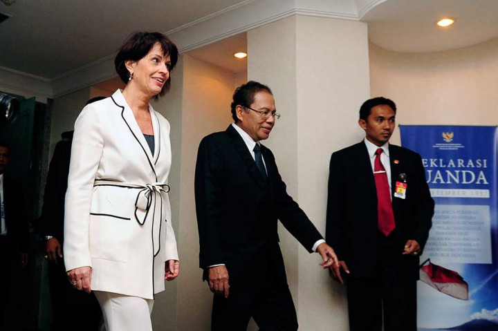 Menko Maritim Terima Kunjungan Wapres Swiss