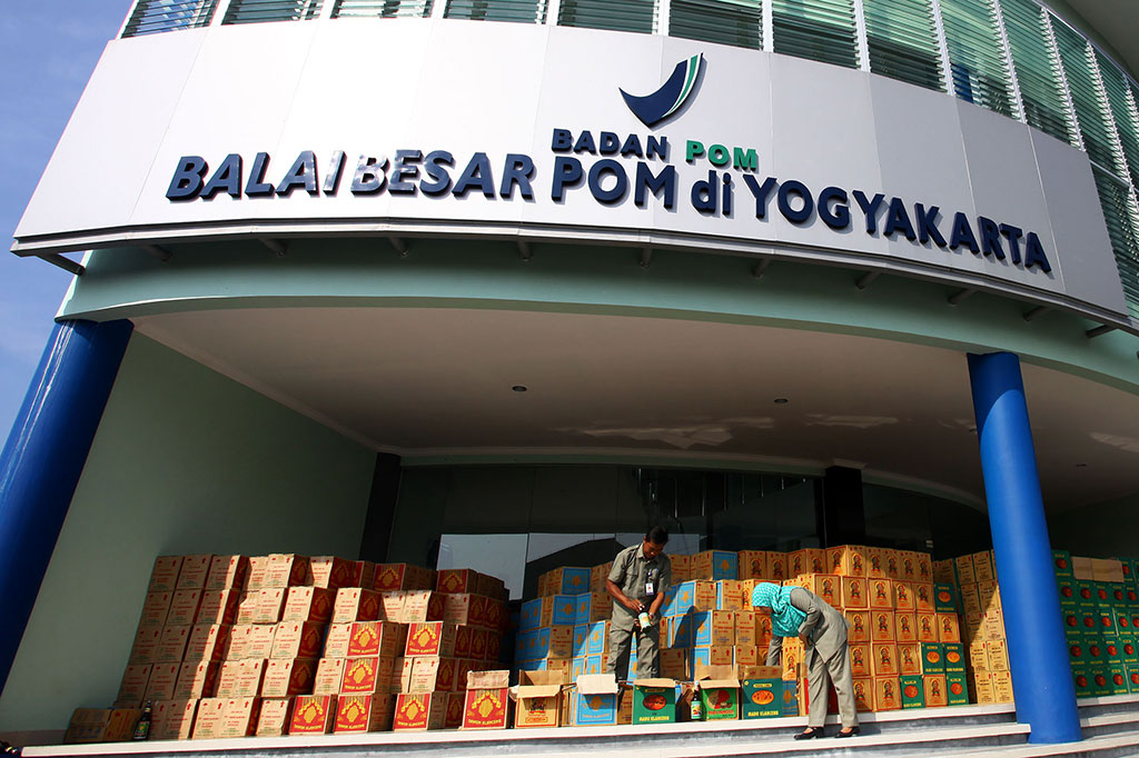 BPOM DIY Amankan Ribuan Botol Jamu Ilegal