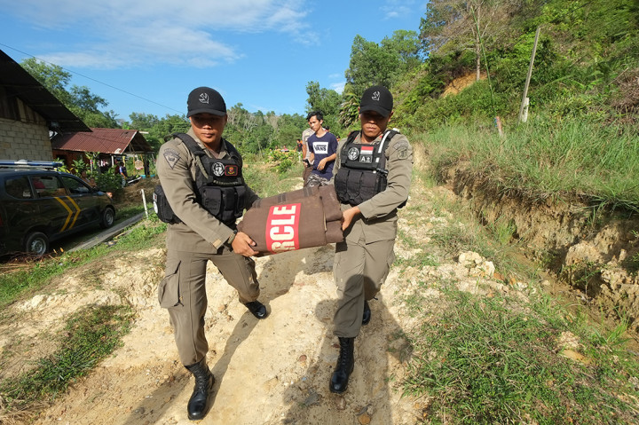 Tim Gegana Temukan Bom Mortir Sisa Perang Dunia II