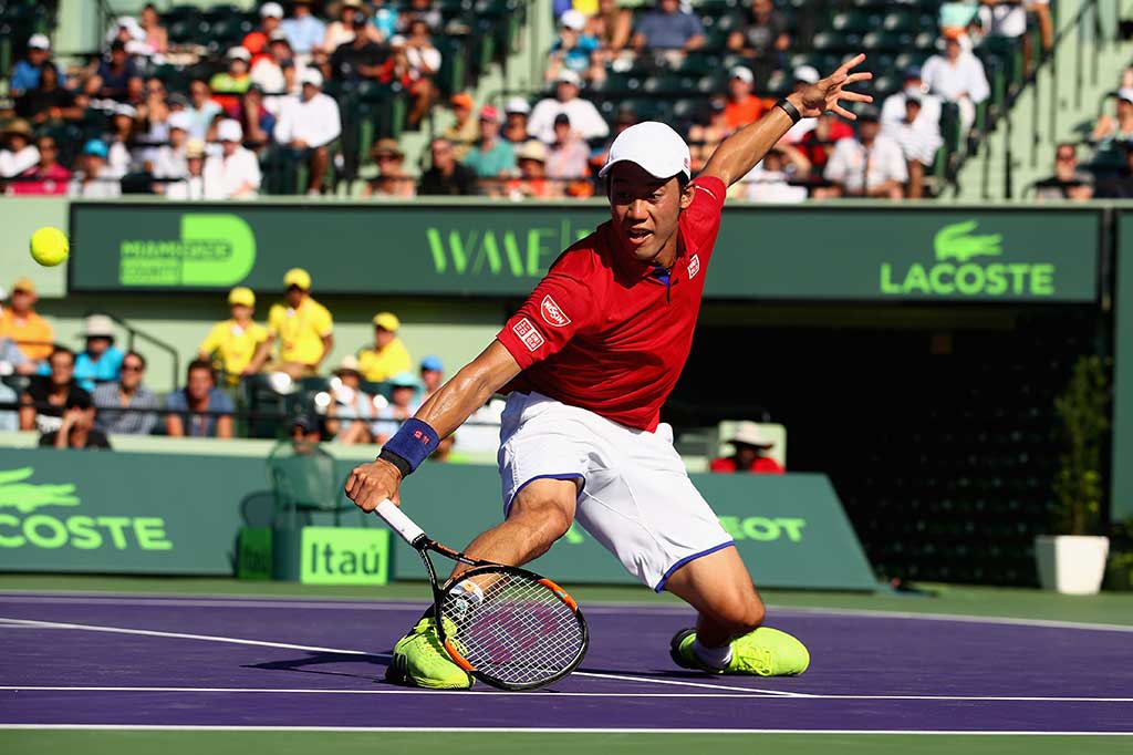 Nishikori Bertemu Kyrgios di Semifinal Miami Terbuka