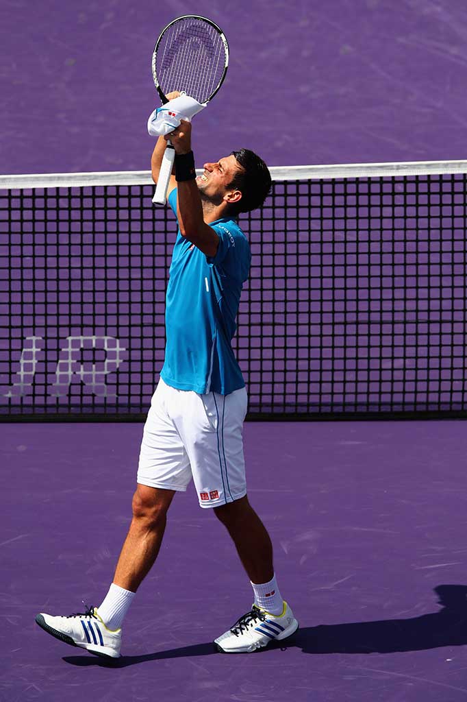 Novak Djokovic Melaju ke Final Miami Terbuka
