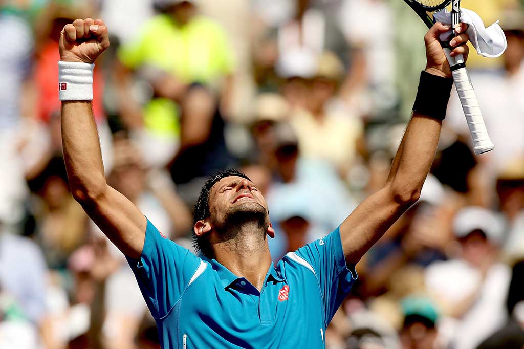 Novak Djokovic Melaju ke Final Miami Terbuka