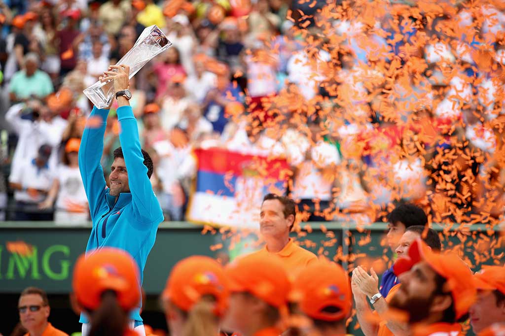 Djokovic berhak atas hadiah sebesar USD1,028 juta dan menjadi pengumpul hadiah uang terbesar sepanjang sejarah pertandingan tenis dengan nilai hadiah mendekati USD100 juta.