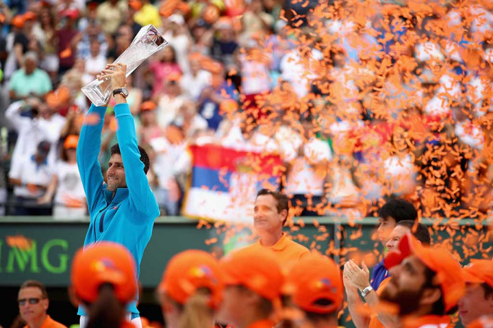 Djokovic berhak atas hadiah sebesar USD1,028 juta dan menjadi pengumpul hadiah uang terbesar sepanjang sejarah pertandingan tenis dengan nilai hadiah mendekati USD100 juta.