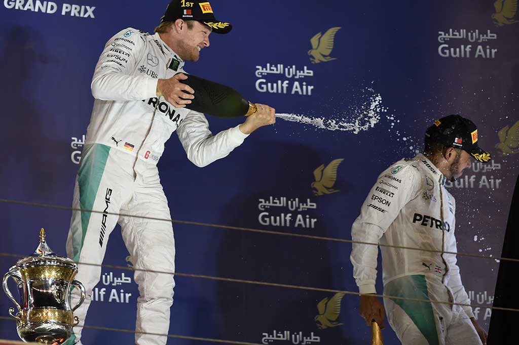 Rosberg Juara GP Bahrain, Rio Posisi 17