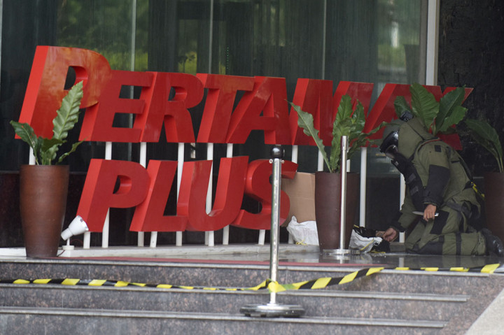 Tim Gegana Periksa Benda Mencurigakan di Kantor Pertamina