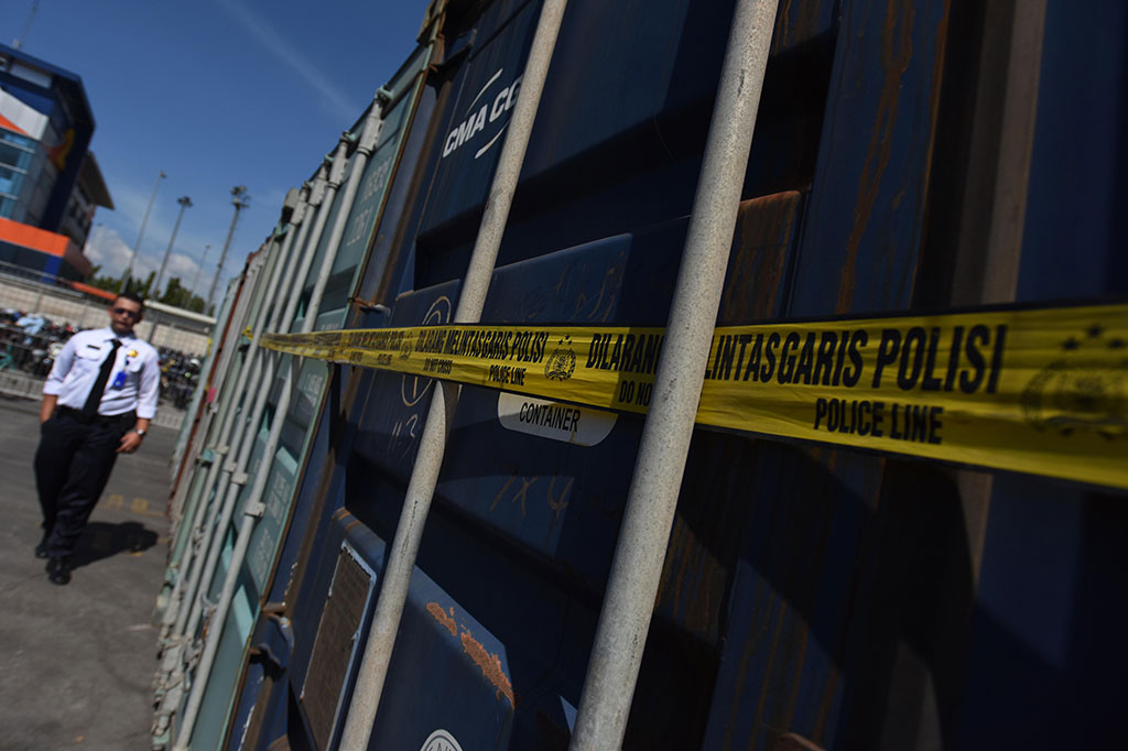 Enam Kontainer Pupuk Ilegal di Pelabuhan Tanjung Priok Diamankan