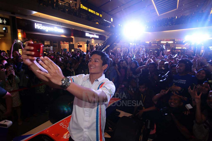 Jumpa Penggemar, Rio Haryanto Minta Doa