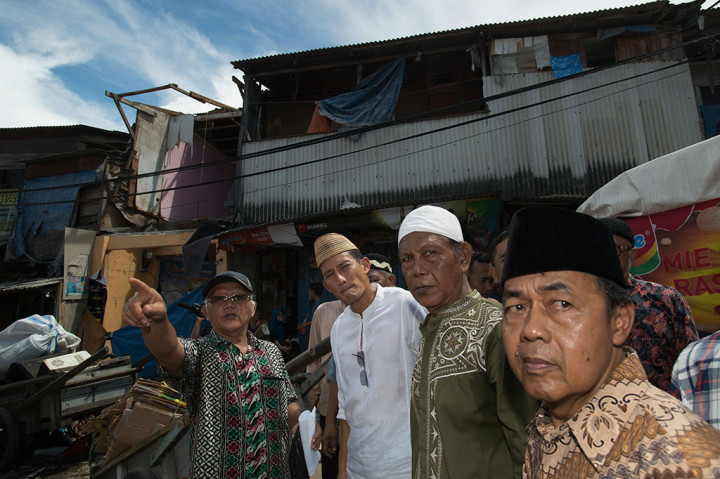 Sandiaga Uno Berdialog dengan Warga Kampung Luar Batang