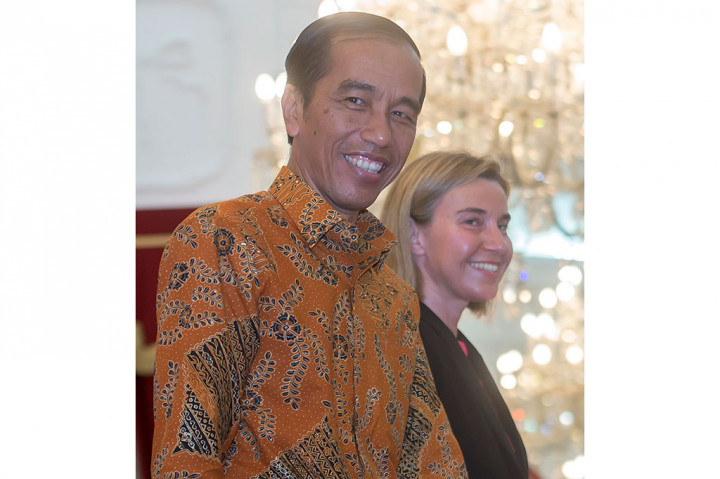 Presiden Terima Kunjungan Wapres Uni Eropa