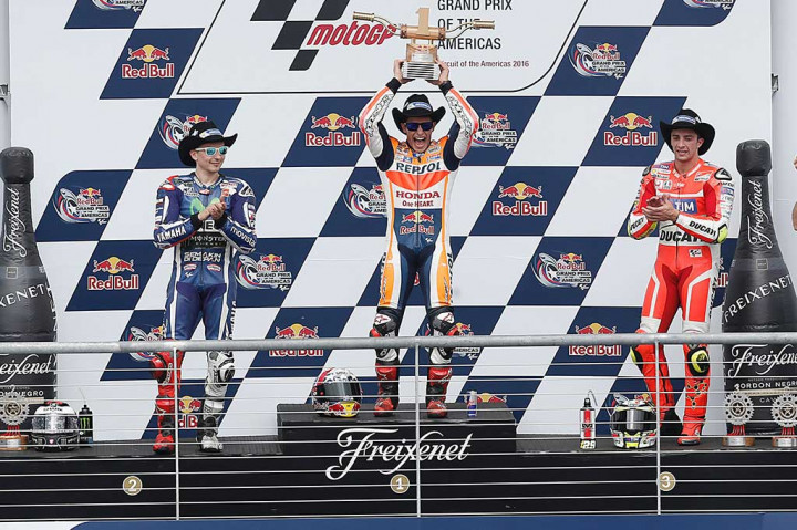 Marc Marquez Kembali Juarai MotoGP Austin