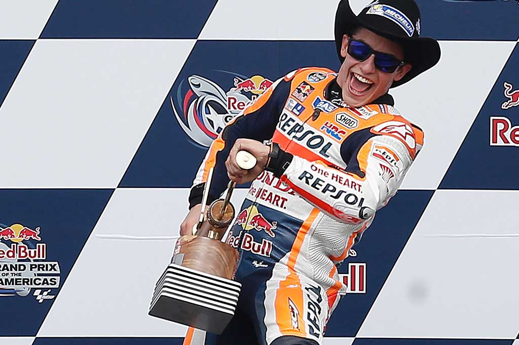 Marc Marquez Kembali Juarai MotoGP Austin