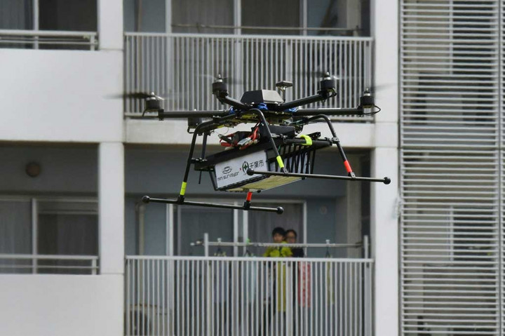 Kota Chiba Kembangkan Drone untuk Kirim Paket