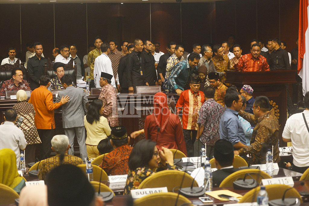 Kericuhan Warnai Sidang Paripurna DPD