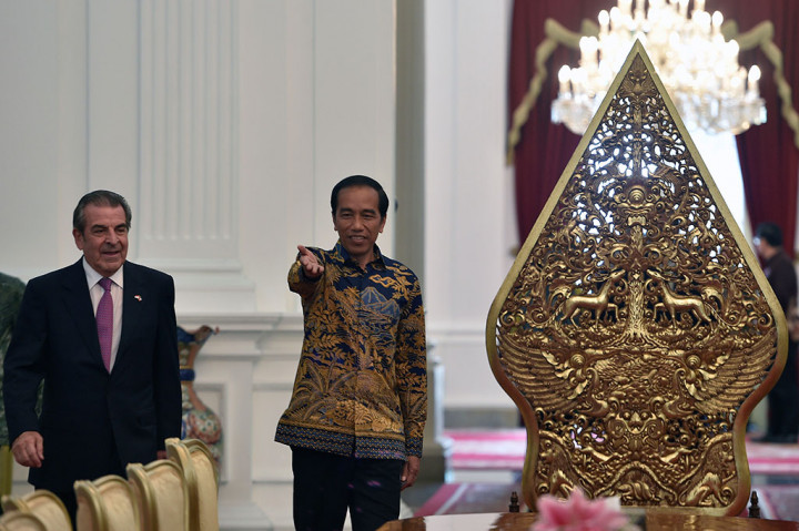 Jokowi Terima Kunjungan Mantan Presiden Chile