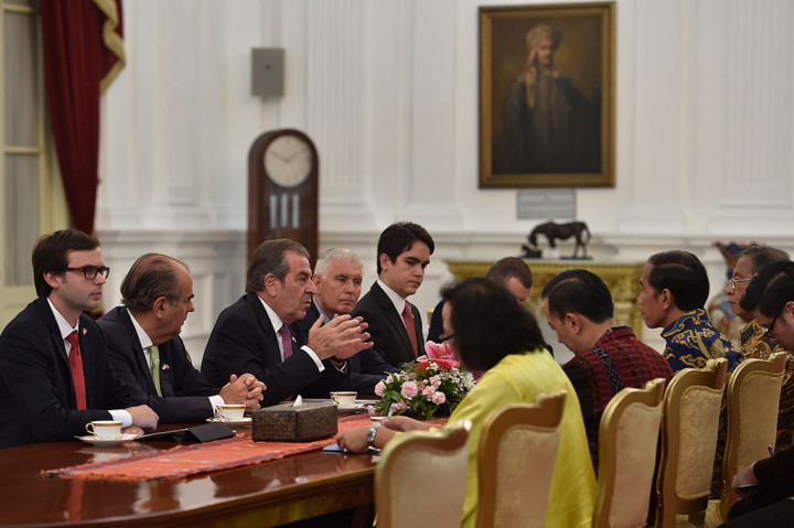 Jokowi Terima Kunjungan Mantan Presiden Chile