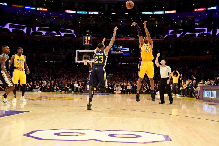 Kobe Cetak 60 Poin dalam Laga Perpisahannya