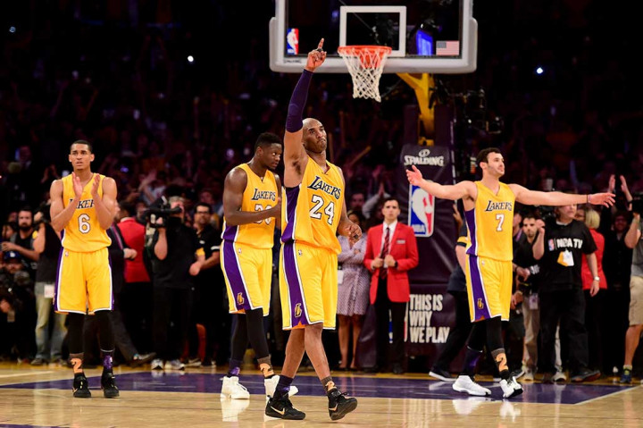 Kobe Cetak 60 Poin dalam Laga Perpisahannya